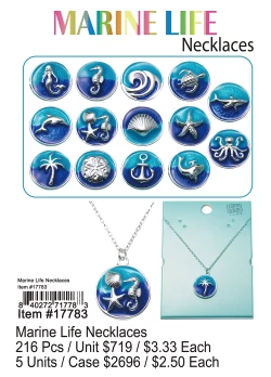 Marine Life Necklace 216 Pcs.